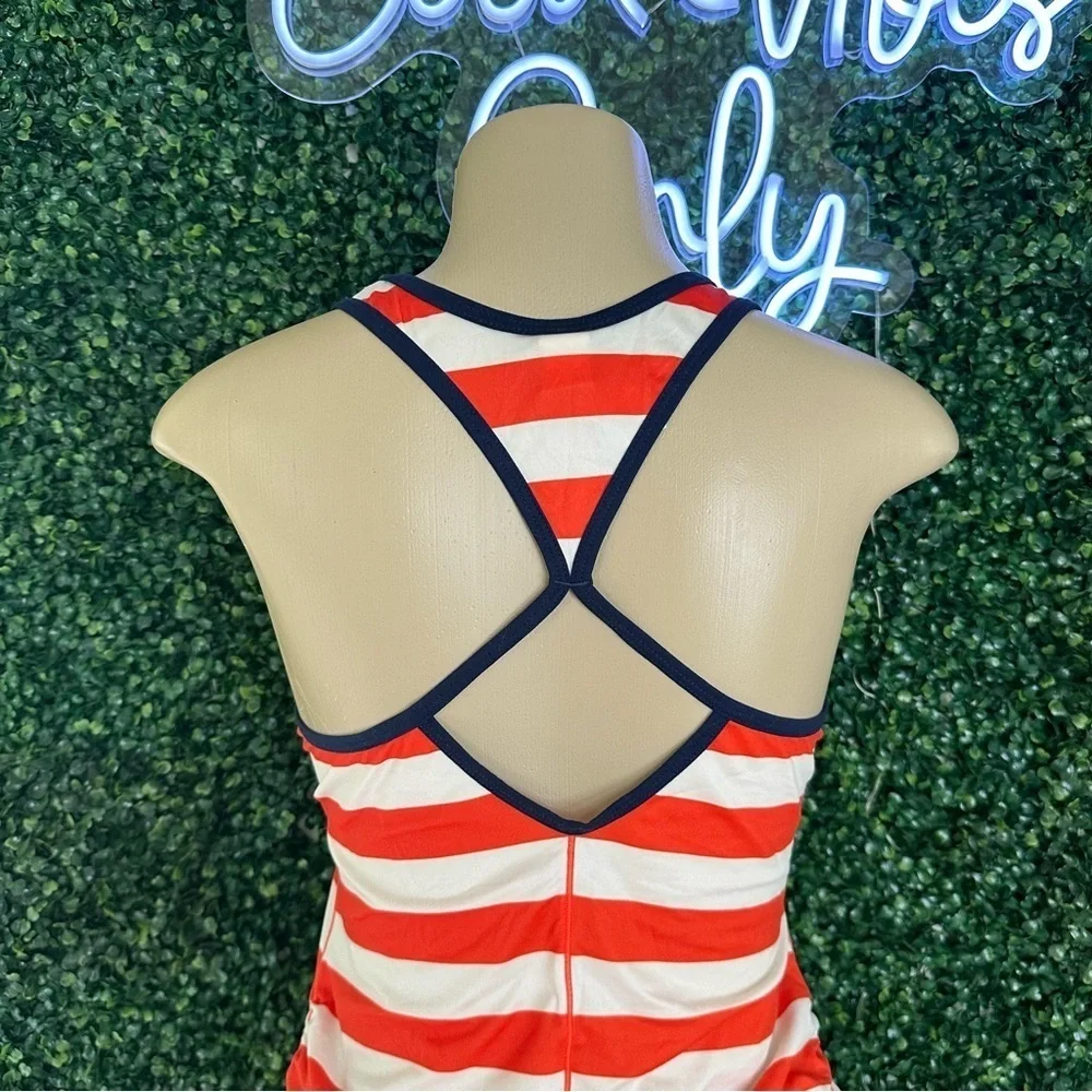 New Balance for J.Crew striped racerback tank top Size S